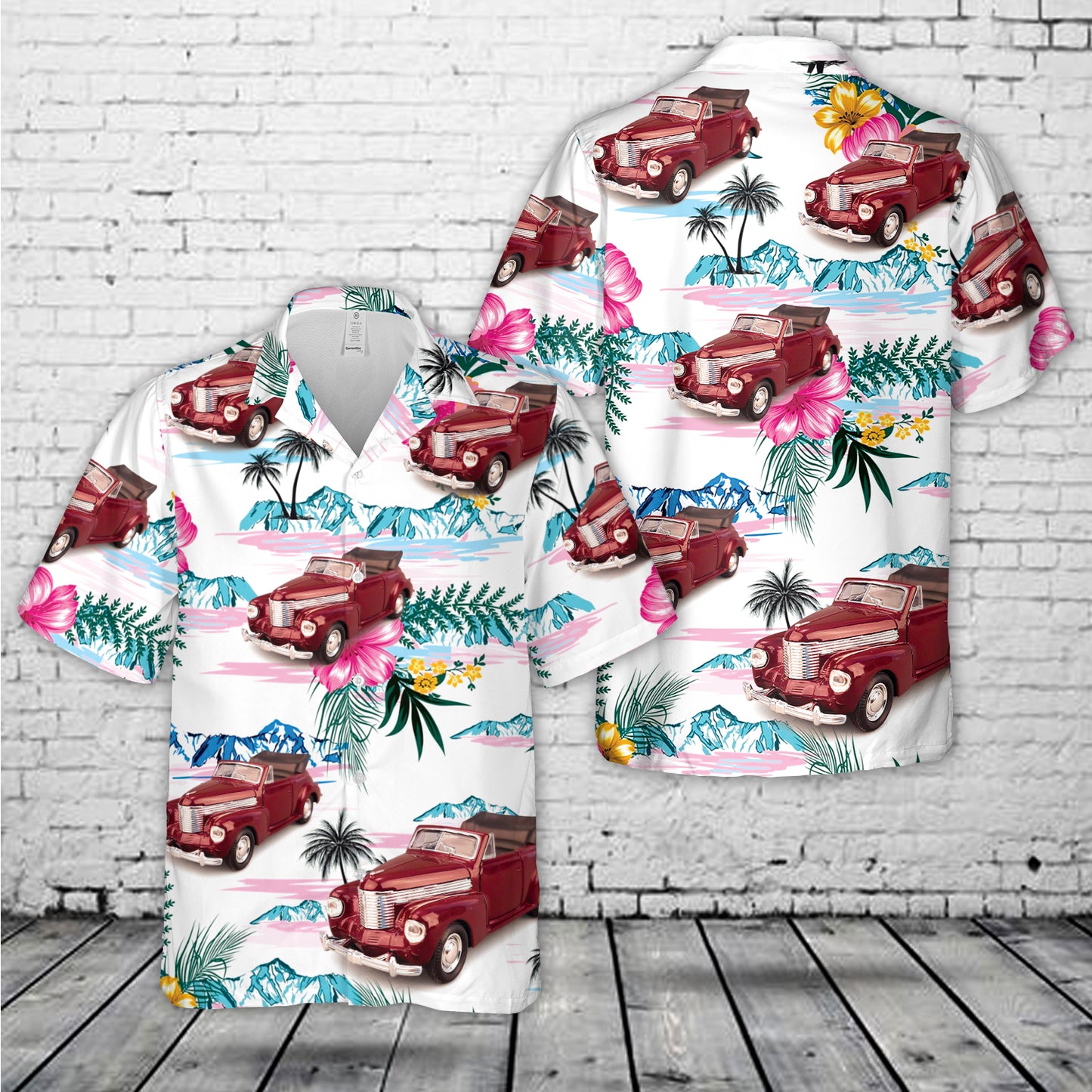 Opel Kapitan 1938 Hawaiian Shirt