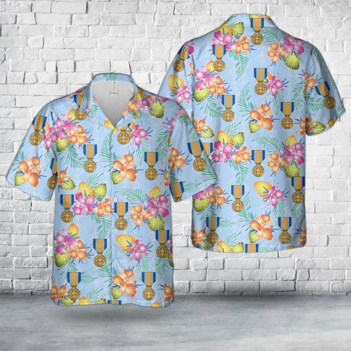 Operation Inherent Resolve Campaign Medal Hawaiian Shirt