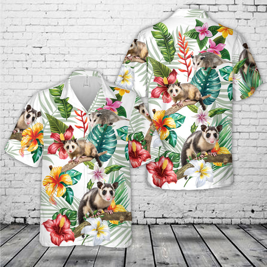 Opossum Hawaiian Shirt