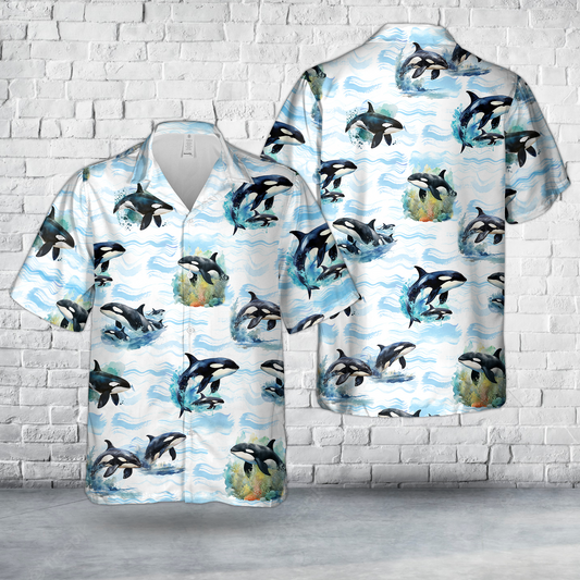 Orca Hawaiian Shirt