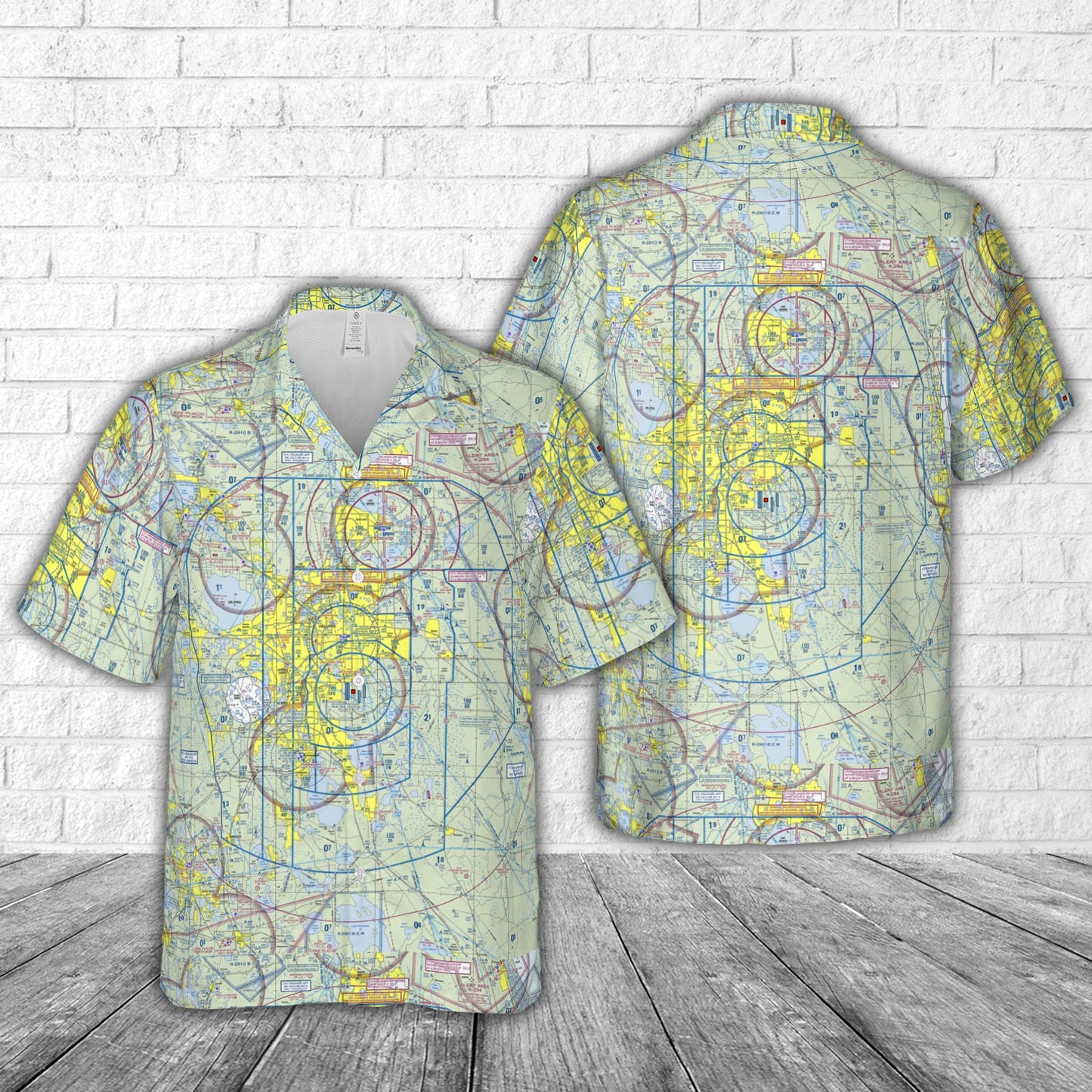 Orlando International Airport, Florida (MCO) VFR Helicopter Hawaiian Shirt