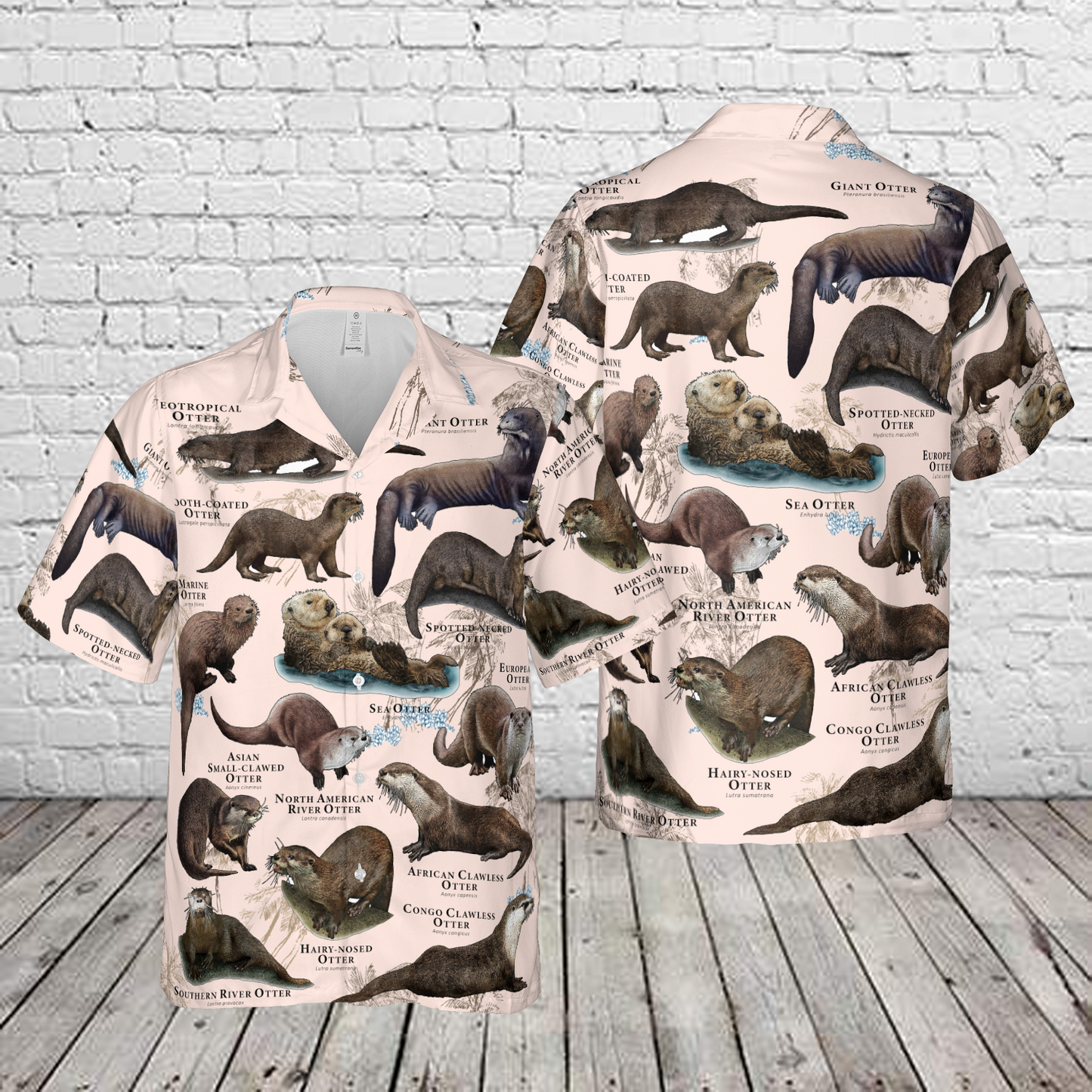 Otters of the World Hawaiian Shirt