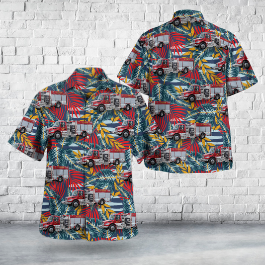 Owensboro, Kentucky, St. Joseph Fire Department Hawaiian Shirt