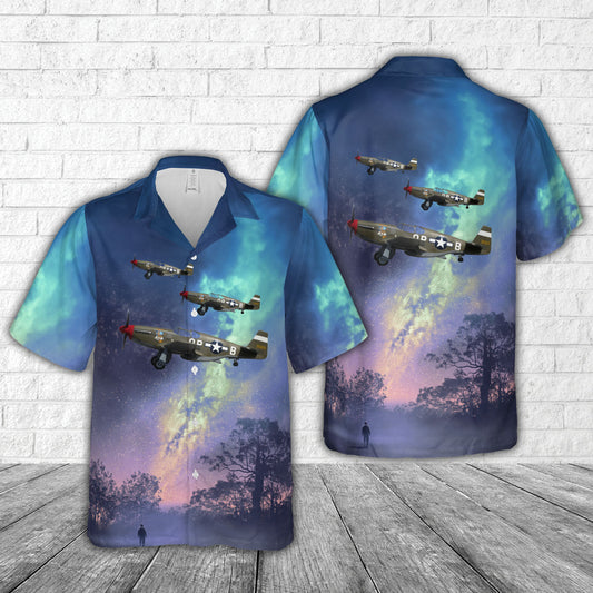 P-51C Mustang “Boise Bee” Hawaiian Shirt