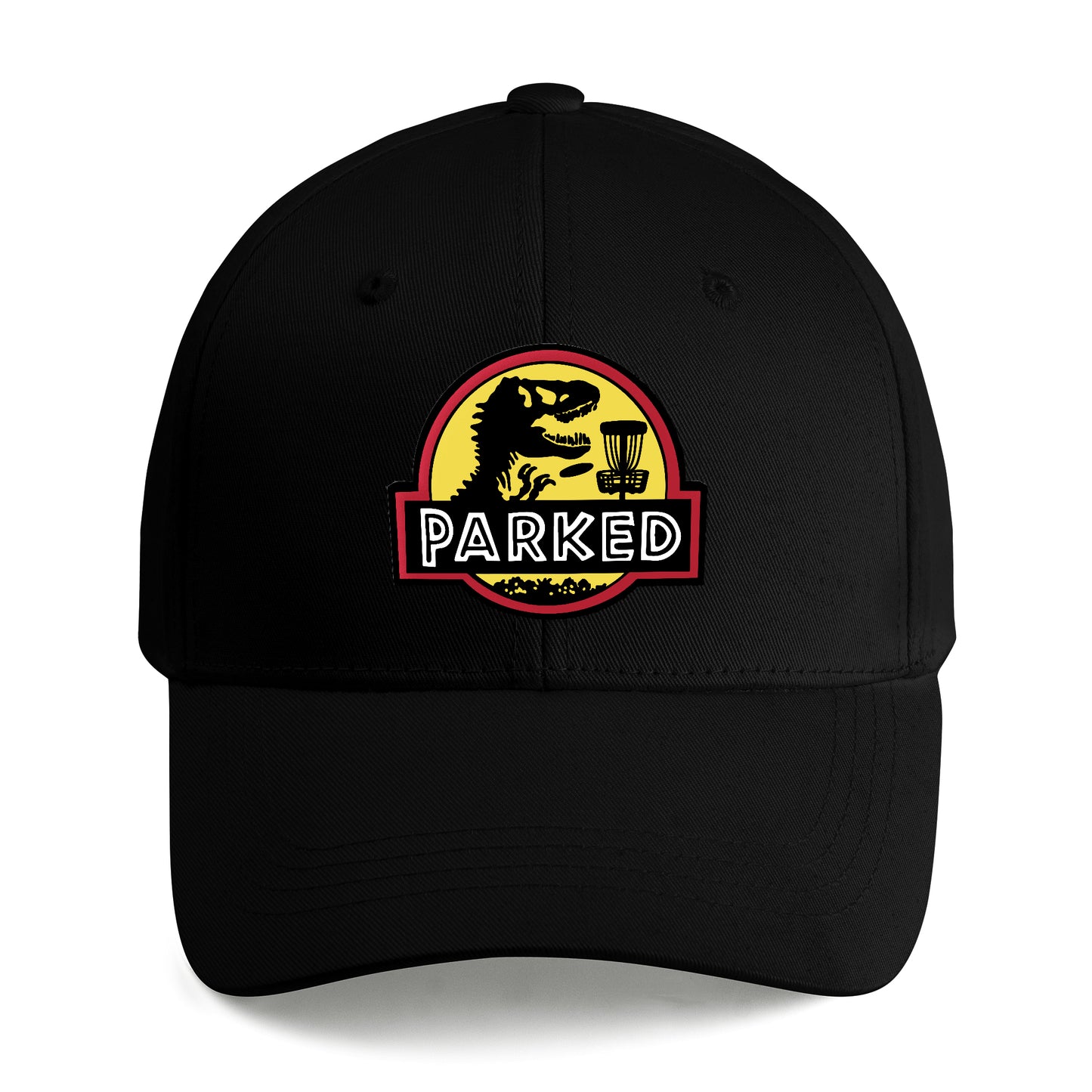 PARKED Disc Golf Embroidered Cap
