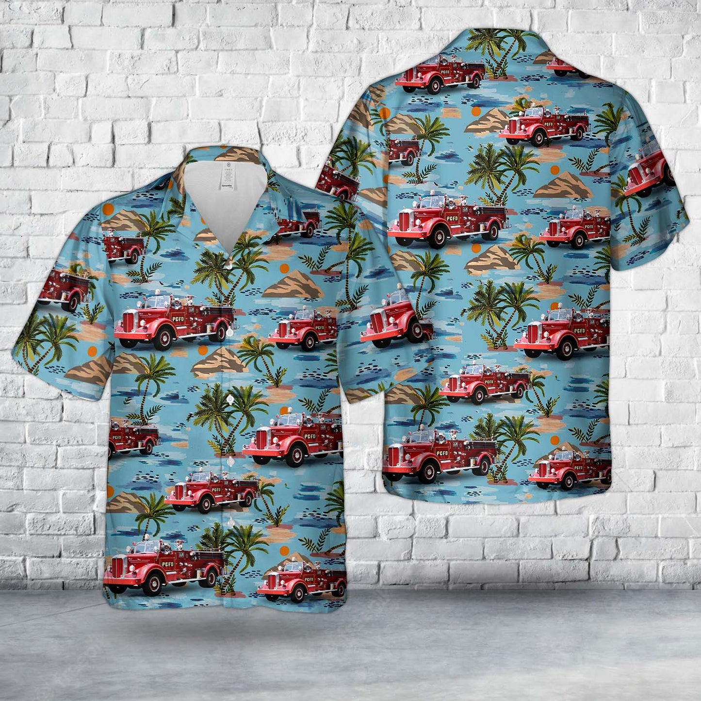 PCFC Mack Truck Hawaiian Shirt