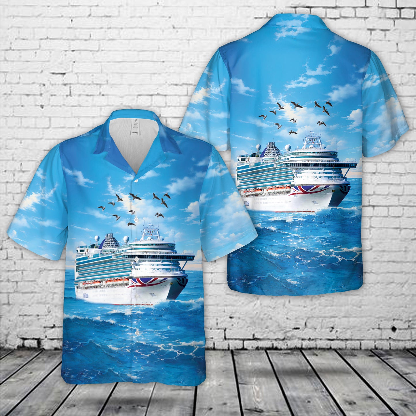 P&O Cruises Azura Hawaiian Shirt