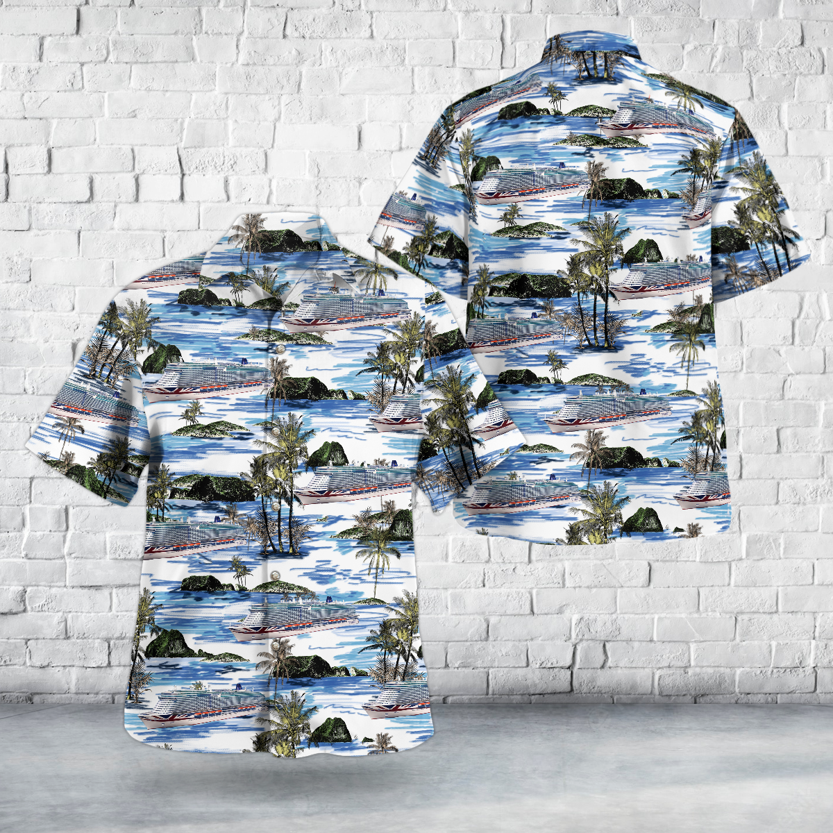 P&O Cruises MS Arvia Hawaiian Shirt