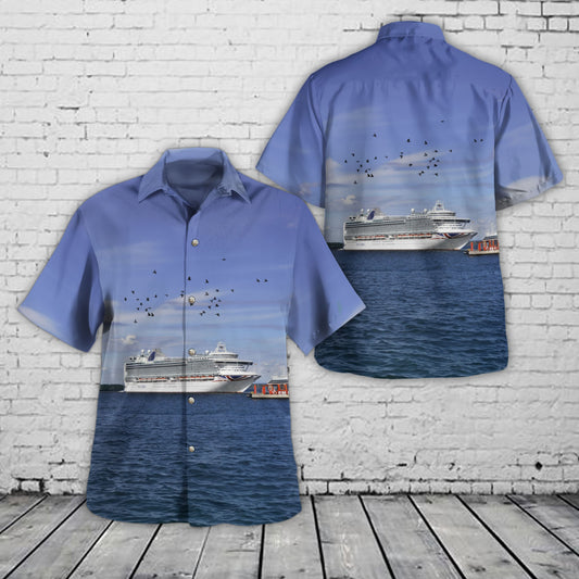 P&O Cruises MS Azura Hawaiian Shirt