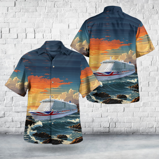 P&O Cruises MS Iona Hawaiian Shirt