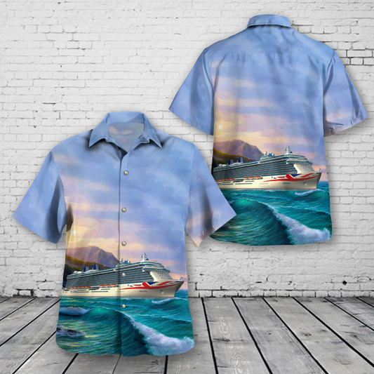P&O Cruises MV Britannia (2014) Hawaiian Shirt