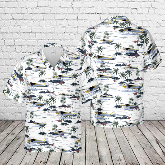 Pa12 Super Cruiser floatplane N3343M Hawaiian Shirt
