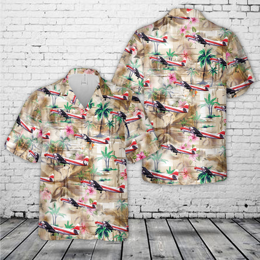 Pacific Southwest Airlines Lockheed L-188A Electra PSA Hawaiian Shirt