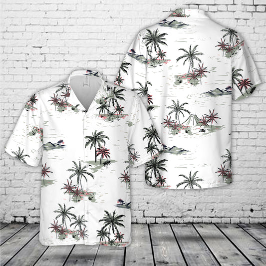 Palm Tree Summer Hawaiian Shirt