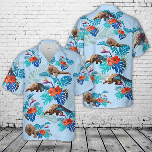 Pangolin Hawaiian Shirt