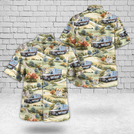 Park Slope, Brooklyn, New York, Park Slope Volunteer Ambulance Corps Hawaiian Shirt