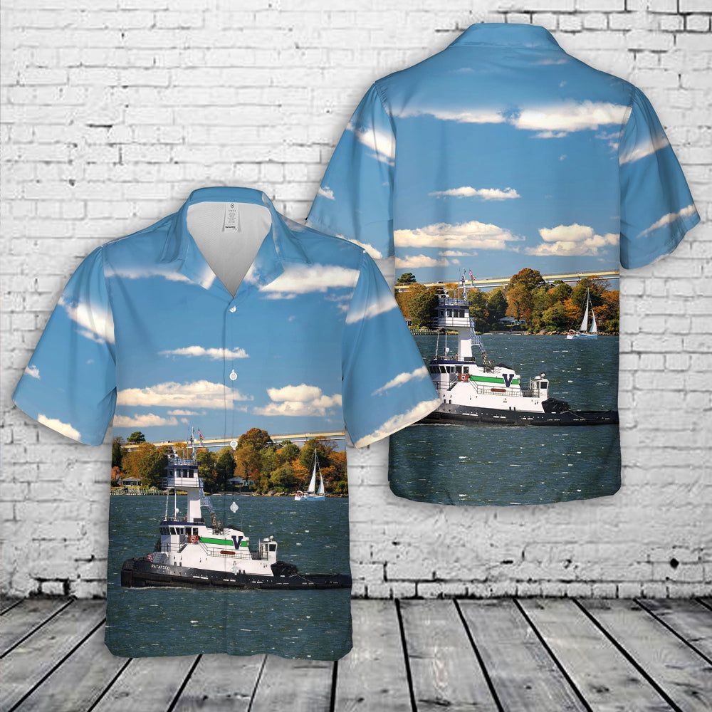 Patapsco - Vane Brothers Tug Boat Hawaiian Shirt