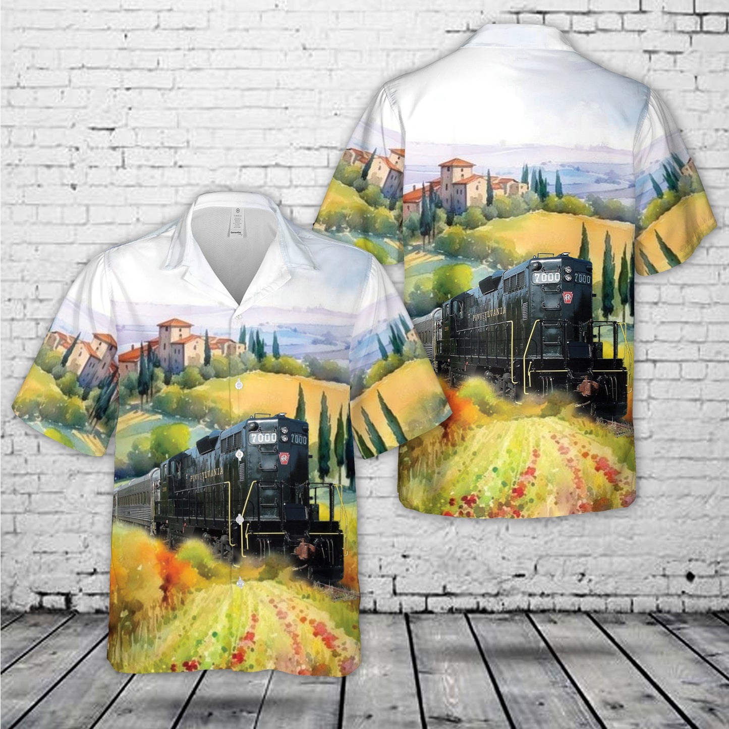 Pennsylvania Railroad 7000 Hawaiian Shirt