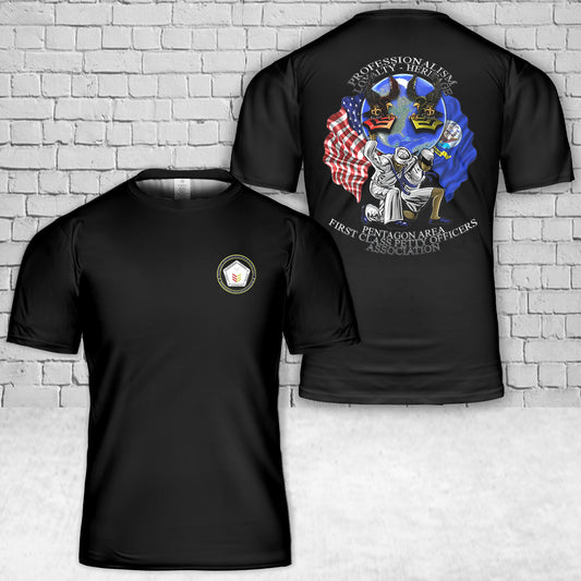 Pentagon Area First Class Petty Officers Association T-Shirt 3D