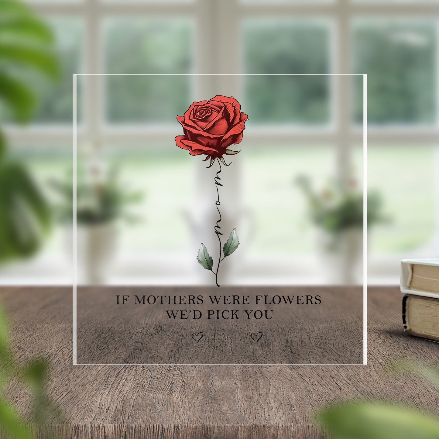 Personalised Mothers Day Gifts Acrylic Plaque (without stand) 0.6 IN