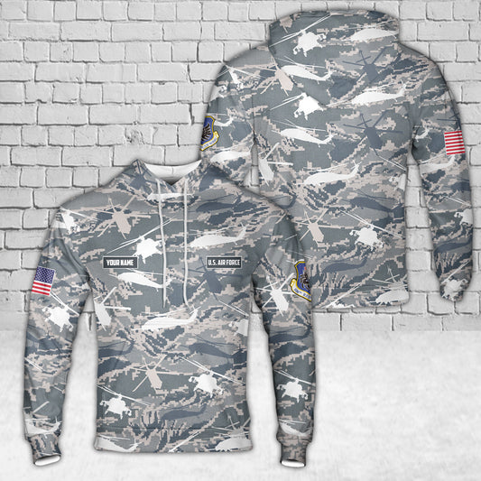 Personalized Name 106th Bombardment Group, New York Air National Guard 3D Hoodie