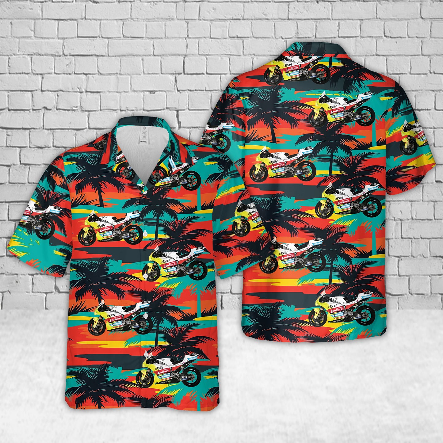 Pertamina Enduro VR46 Racing Team Hawaiian Shirt