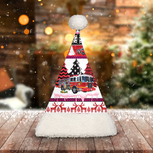 Philadelphia Fire department engine 7 ladders 10 Christmas Santa Hat