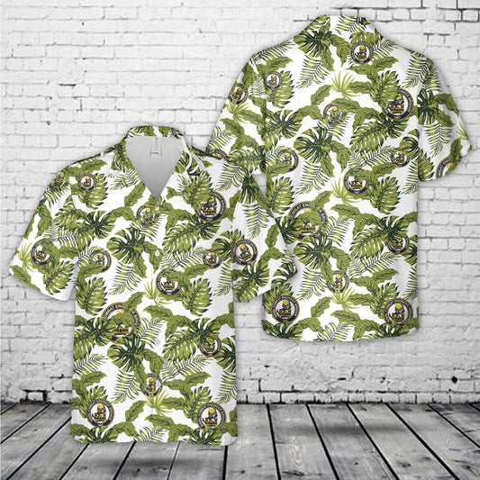 Philippine Navy Seabees Naval Combat Engineer Brigade Hawaiian Shirt