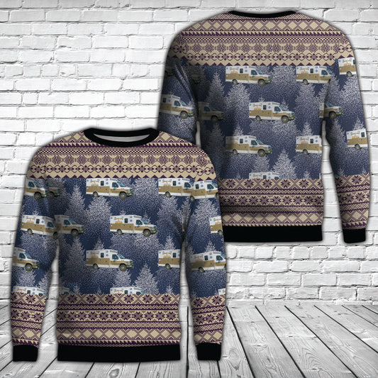 Phillipsburg, New Jersey, Phillipsburg Emergency Squad Christmas AOP Sweater