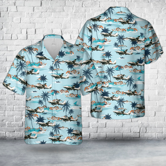 Phoenix Air Group Grumman G-159 Gulfstream Hawaiian Shirt