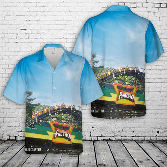 Phoenix (roller coaster) Hawaiian Shirt