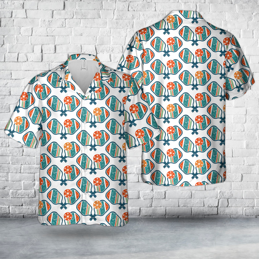 Pickleball Paddles Hawaiian Shirt