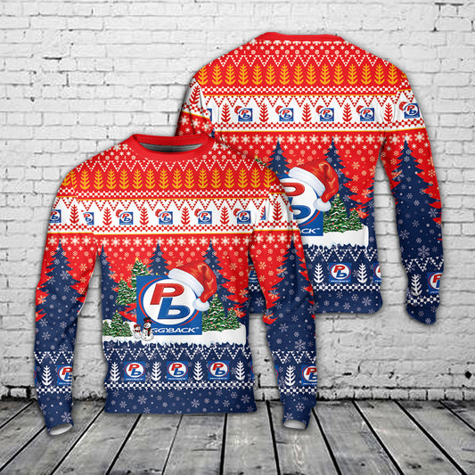 Piggy Back Ugly Christmas Sweater
