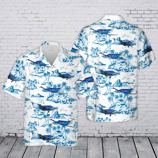 Pilatus PC-12 NGX Hawaiian Shirt