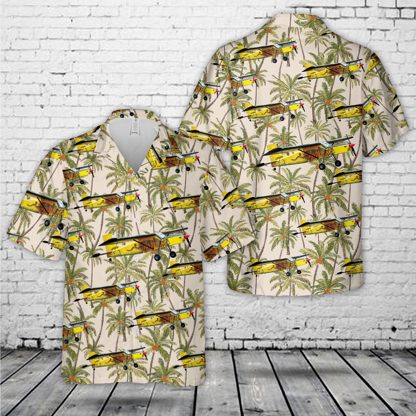 Pilatus PC-6 Porter ARF Tiger Hawaiian Shirt