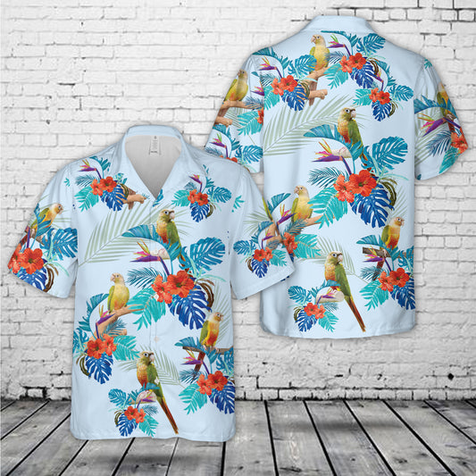 Pineapple Conure Hawaiian Shirt