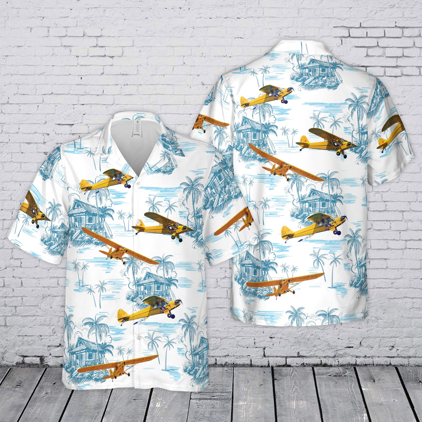 Piper J-3 Cub Hawaiian Shirt