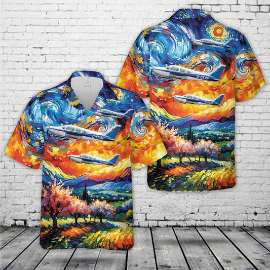 Piper PA-28R-200 "Arrow II" D-EKAP Hawaiian Shirt