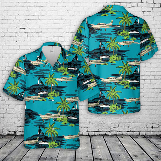 Piper PA28 -161 Warrior II Hawaiian Shirt