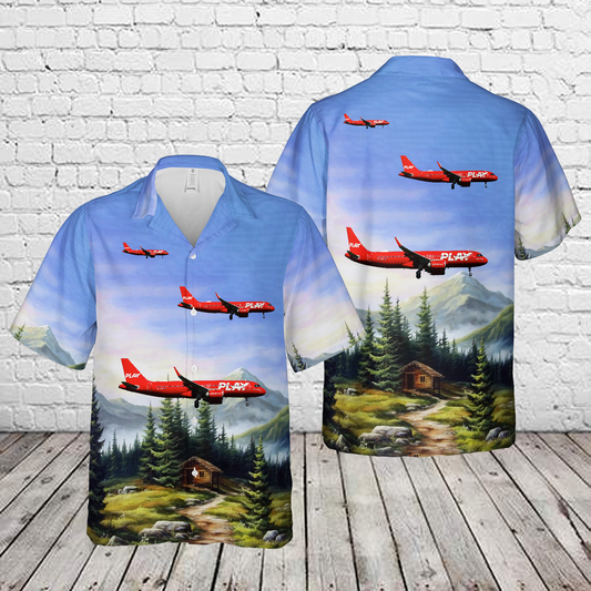 Play Airlines Airbus A320-251N Hawaiian Shirt