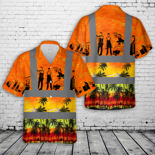 Plumber Tropical Hawaiian Shirt