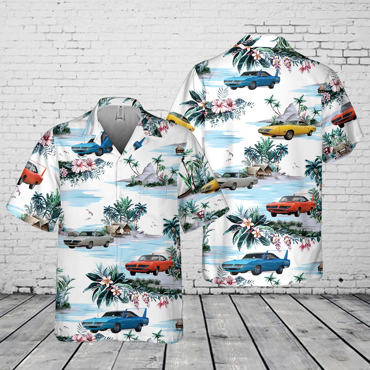 Plymouth Superbird Pocket Hawaiian Shirt