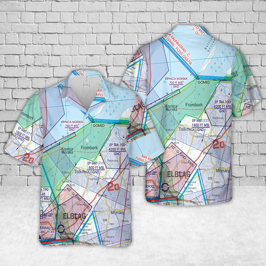 Poland North VFR Hawaiian Shirt