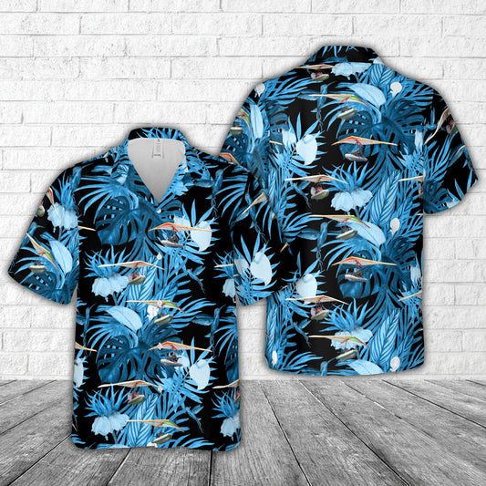 Polaris Motor Flying Inflatable Boat (F.I.B.) Hawaiian Shirt