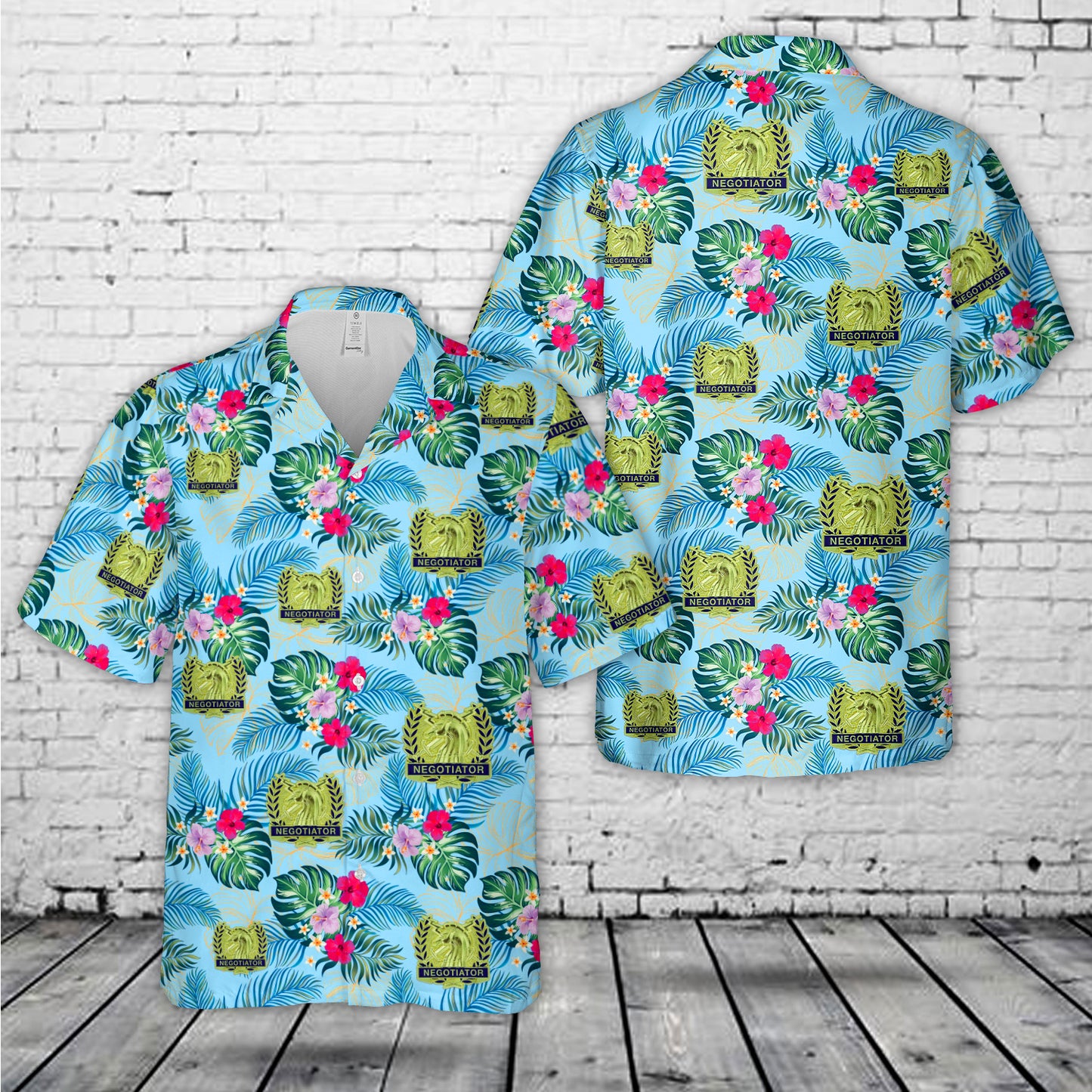 Police Negotiator Hawaiian Shirt