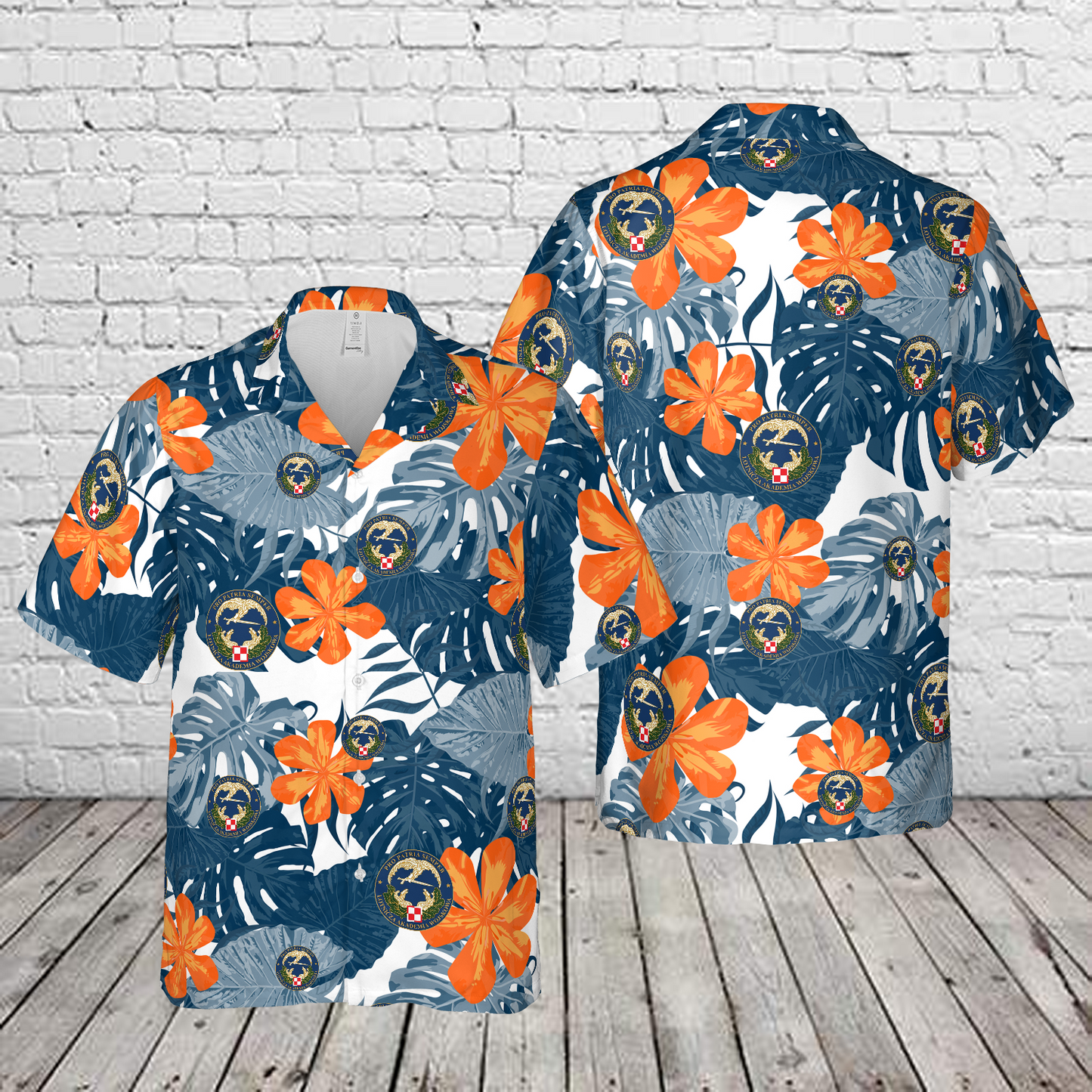 Polish Air Force University Hawaiian Shirt