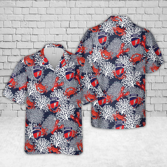 Polish Grom Special Forces Hawaiian Shirt