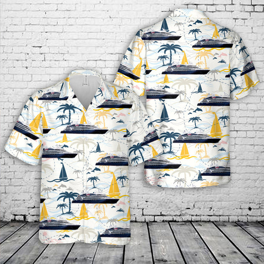 Ponant Explorer Cruise Ship Hawaiian Shirt