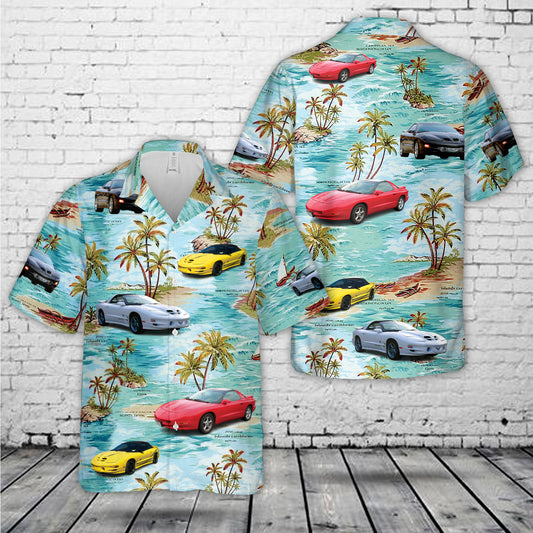 Pontiac Firebird Fourth generation (1993-2002) Hawaiian Shirt