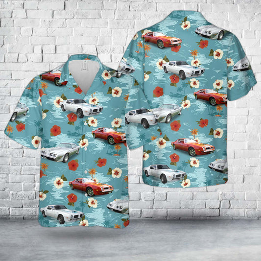 Pontiac Firebird Second generation (1970-1981) Hawaiian Shirt